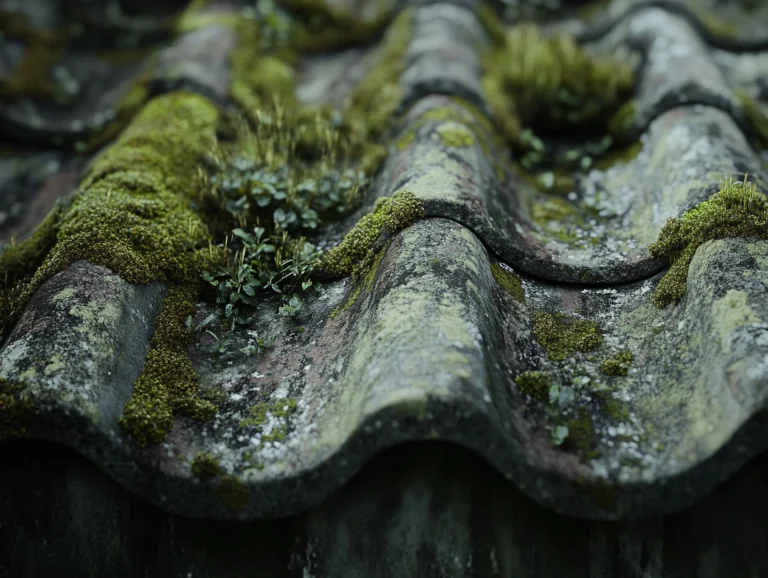 Algae and Moss remove from your home Roof